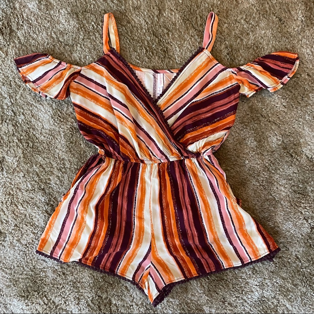 Size Small Striped Romper